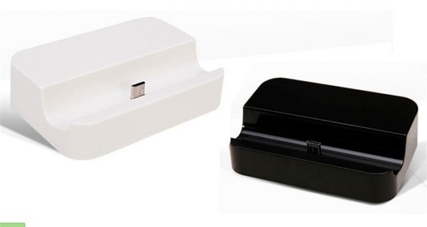 Luxusný mikro USB stojan/nabíjačka na mobil