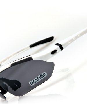 Športové multifunkčné okuliare na šport aj nočnú jazdu - biele
