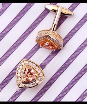 Luxusné kvalitné pozlátené manžety s kryštálmi