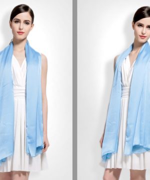 Hodvábny šál zo 100% hodvábu vo viac farbách 180 x 90 cm