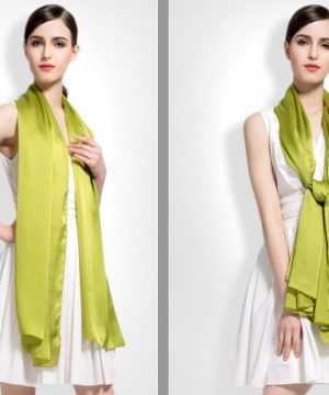 Hodvábny šál zo 100% hodvábu vo viac farbách 180 x 90 cm