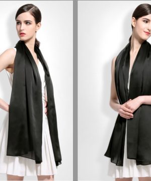 Hodvábny šál zo 100% hodvábu vo viac farbách 180 x 90 cm