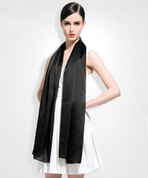 Hodvábny šál zo 100% hodvábu vo viac farbách 180 x 90 cm