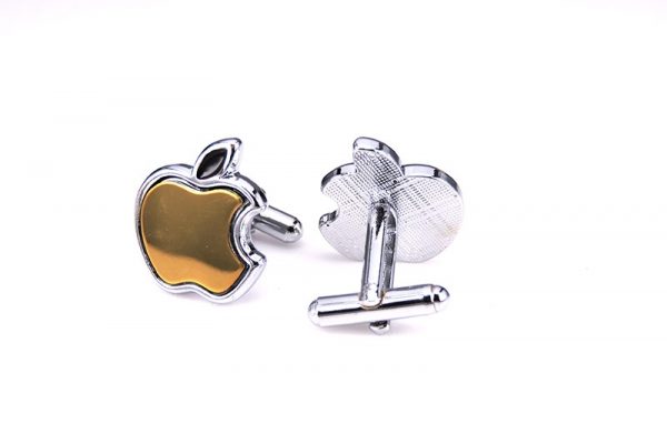 Luxusné manžetové gombíky so znakom Apple
