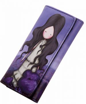 Peňaženka z kolekcie Cartoon - Violet girl