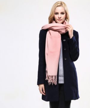 Teplý bavlnený šál v rôznych farbách 190 cm x 70 cm