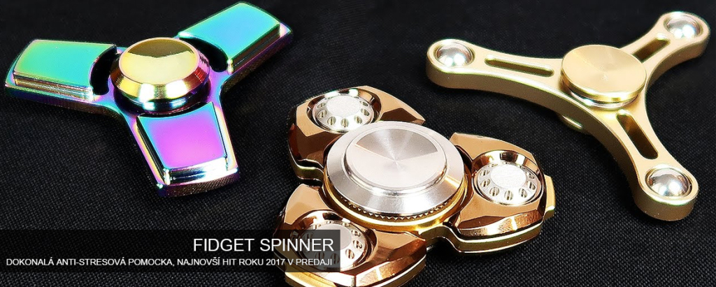 Fidget Spinner - ošiaľ roku 2017