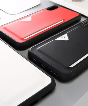 Luxusný kožený obal na iPhone X - 3 farby