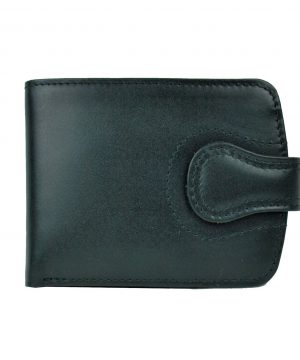 Luxusná elegantná kožená peňaženka č.8467 v čiernej farbe