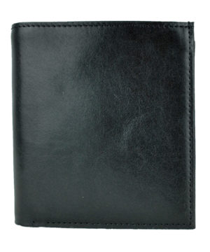 Luxusná kožená peňaženka č.8333/1 v čiernej farbe