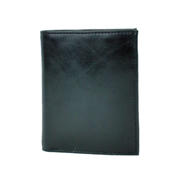 Luxusná moderná kožená dokladovka č.8194 v čiernej farbe
