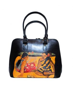 Maľovaná-kabelka-s-motívom-Gauguin-Tahitian-Women