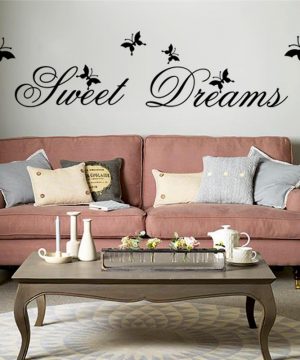 Sweet Dream kvalitná nálepka na stenu z PVC, 27 x 120 cmSweet Dream kvalitná nálepka na stenu z PVC, 27 x 120 cm