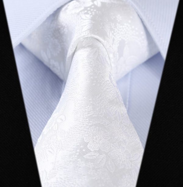 Hodvábna kravatová sada - kravata a vreckovka - vzor 28