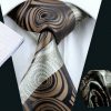 Luxusná kravatová sada Bary - kravata + manžety + vreckovka , č.12