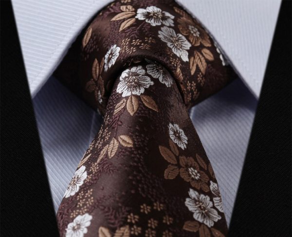 Luxusná pánska sada - kravata a vreckovka - vzor03