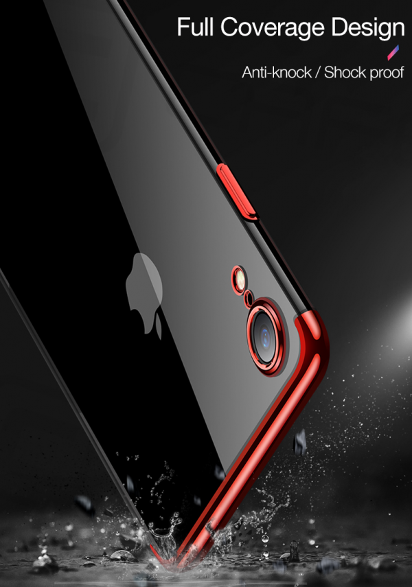 Červený tenký obal na iPhone XS, iPhone XR a iPhone XS MAX