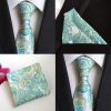 Hodvábna kravata a hodvábna vreckovka - spoločenský set _ model A