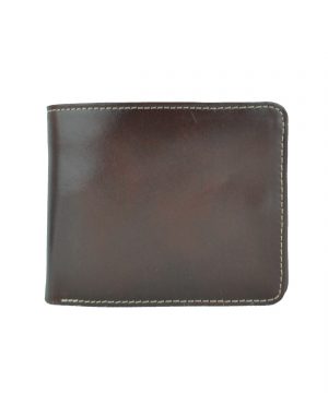 Peňaženka z prírodnej kože č.7992 v tmavo hnedej farbe (6)