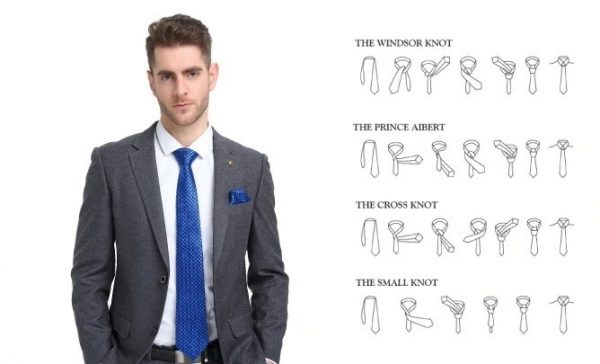 viazanie kravaty - ako zaviazat kravatu