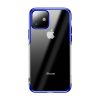 Ochranný silikónový obal pre iPhone 11 v lesklej modrej farbe.