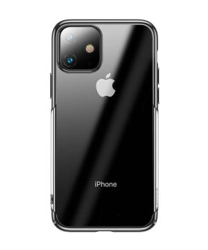 Ochranný tvrdý obal pre iPhone 11 s lesklými v lesklej čiernej farbe.