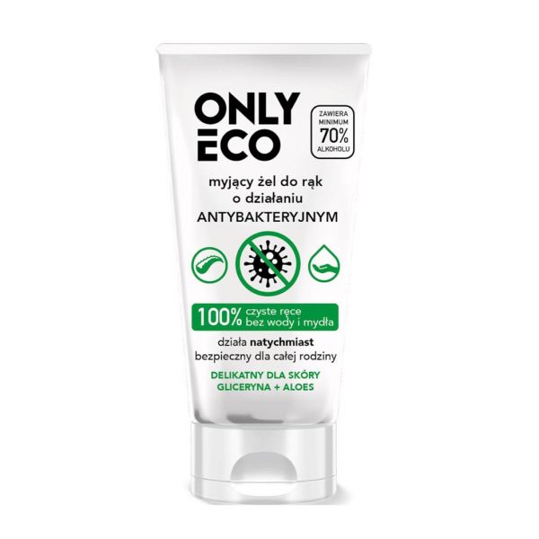 Antibakteriálny gél na ruky OnlyEco s Aloe Vera, 50 ml