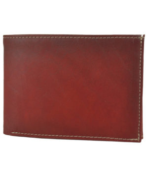 Luxusná kožená peňaženka č.8552, ručne tieňovaná v bordovej farbe