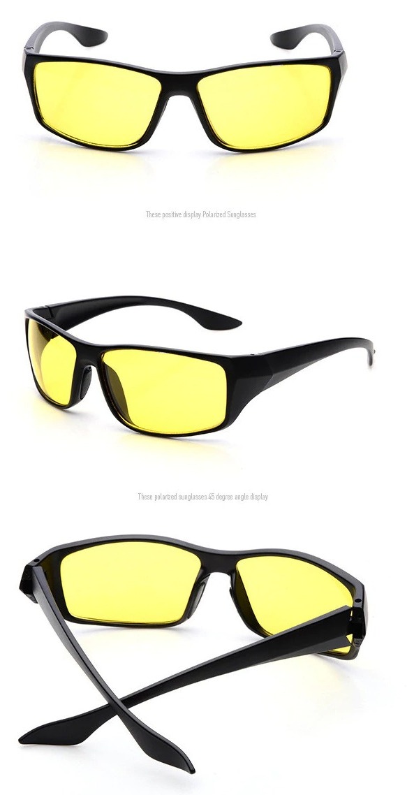 Štýlové okuliare pre šoférov s lesklým čiernym rámikom
