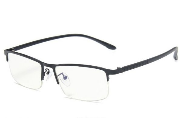 Luxusné moderné okuliare s filtrom na prácu na PC s čiernym rámikom