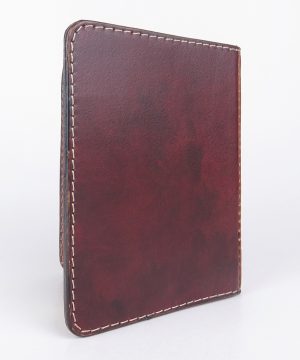 Ručne vytvarovaný, vyrezávaný a reliéfny kožený zápisník - Mačiatko