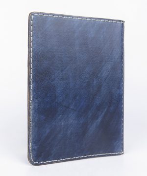 Ručne vytvarovaný, vyrezávaný a reliéfny kožený zápisník - Orol skalný