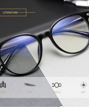 Štýlové retro okuliare s filtrom na prácu na počítači
