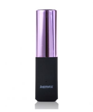 Remax Lipstick 2400mAh Powerbank, ružová farba