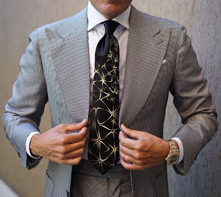 Hodvábne kravaty s potlačou - vyrobené na Slovensku