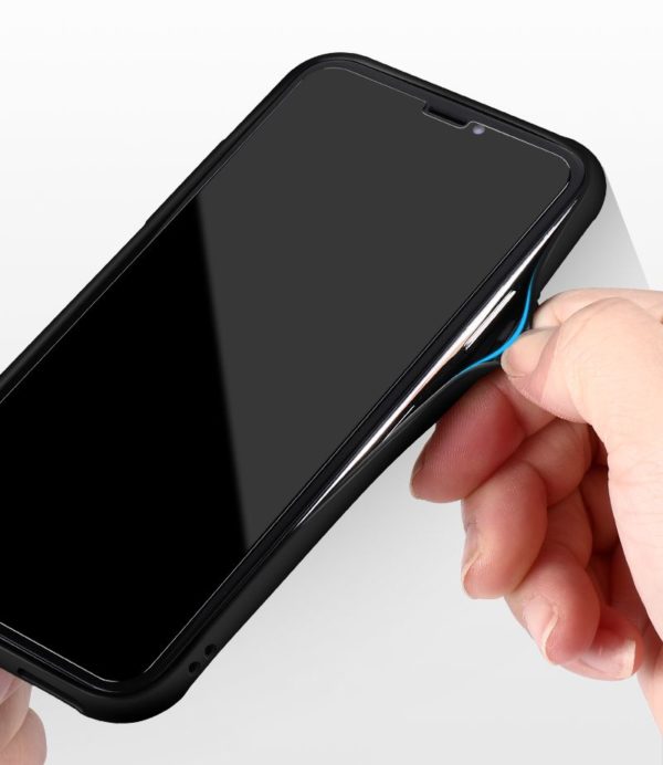 Sklenený štýlový obal pre iPhone X v bielej farbe - Image 6
