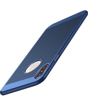 Štýlový kryt pre iPhone X v modrej farbe