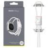 Lockable Rope Strap, remienok na hodinky pre Apple Watch 38/40/41mm, White & Pink
