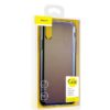Ochranný dúhový silikónový obal pre iPhone XS MAX v čiernej farbe