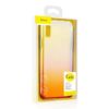 Ochranný dúhový silikónový obal pre iPhone XS MAX v ružovej farbe