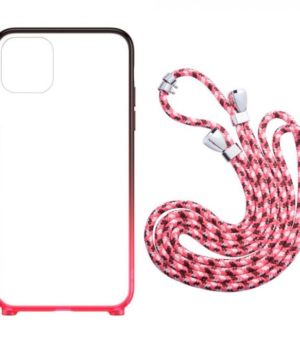 Luxusný ochranný crossbody obal pre iPhone 11 Pro MAX, Case Element Crossbody Red – Obrázok 10