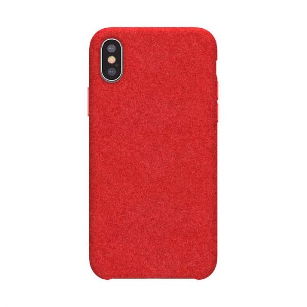 Ochranný kryt pre iPhone XS, Super Fiber Red