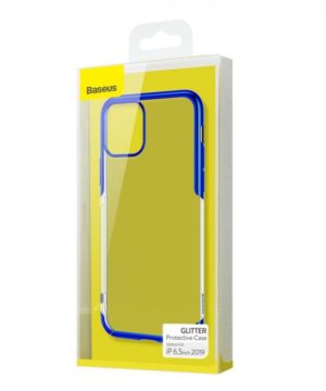 Luxusné puzdro pre iPhone 11 Pro MAX Glitter Blue – Obrázok 3