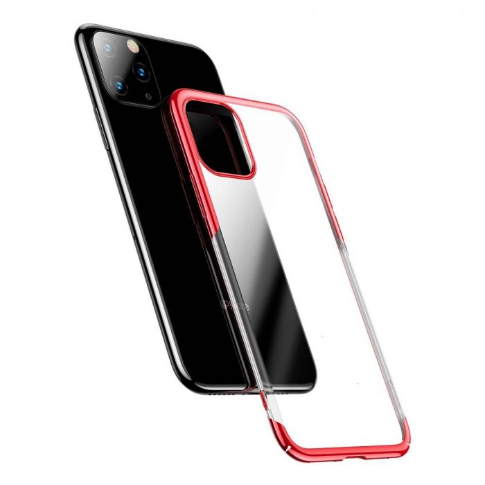 Luxusné puzdro pre iPhone 11 Pro MAX Glitter Red – Obrázok 2