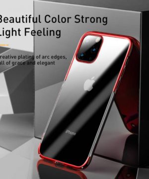 Luxusné puzdro pre iPhone 11 Pro MAX Glitter Red – Obrázok 5