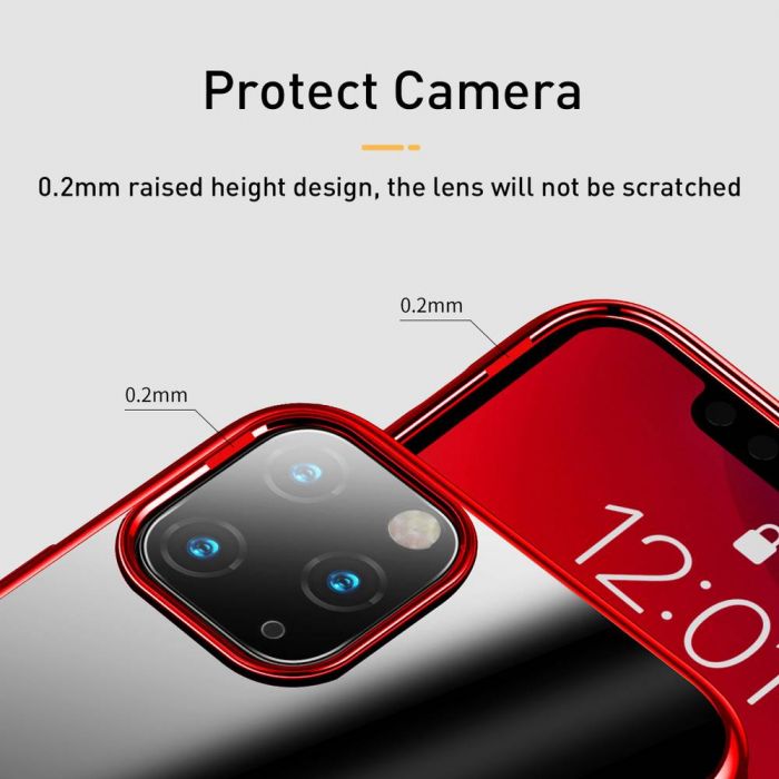 Luxusné puzdro pre iPhone 11 Pro MAX Glitter Red – Obrázok 8