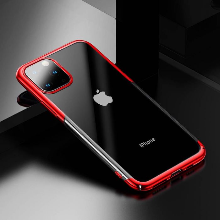 Luxusné puzdro pre iPhone 11 Pro MAX Glitter Red – Obrázok 9