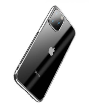 Luxusné puzdro pre iPhone 11 Pro MAX Glitter Silver – Obrázok 3