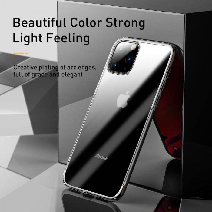Luxusné puzdro pre iPhone 11 Pro MAX Glitter Silver – Obrázok 6