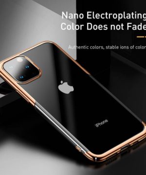 Luxusné puzdro pre iPhone 11 Pro MAX v lesklej ružovo zlatej farbe – Obrázok 6
